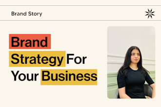create a brand mission statement, brand story, and brand strategy