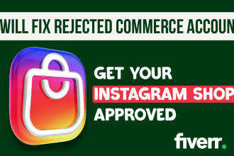 fix rejected instagram shop and fix rejected commerce account