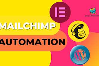completely setup mailchimp email marketing