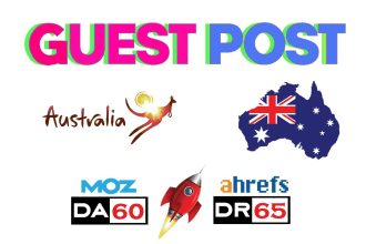 provide guest post on australian website with dofollow backlink