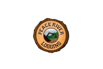 design peace river logging logo