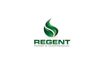 design regent power and compression logo