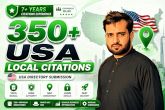do 350 local citations and directory submission for local SEO