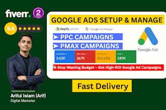 be your certified google PPC ads manager