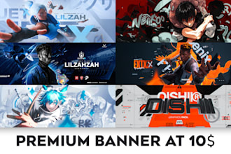 make the best gaming banner and profile pic for any platform