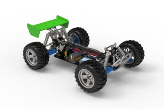 do 3d modeling, 3d designing, and 3d product rendering