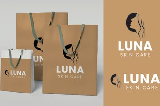 design botanical minimalist feminine line art logo designs