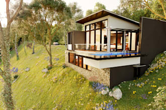 provide 3d architectural rendering
