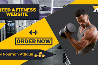 design a life coaching, health and fitness website in wix