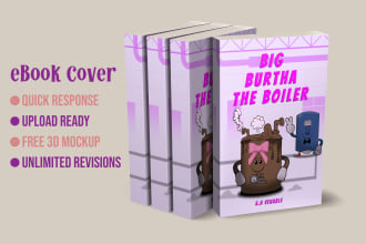 design your kindle book cover and ebook cover