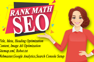 set up rank math SEO for on page optimization