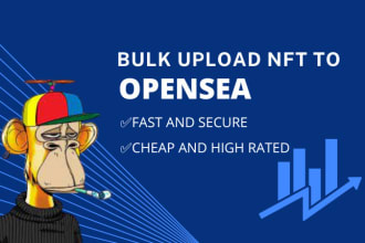 bulk upload nft to opensea with metadata