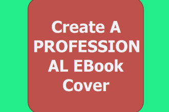 create A PROFESSIONAL EBook Cover