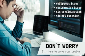 solve your woocommerce and wordpress website problem