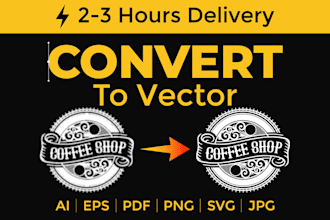 vector tracing or convert to vector quickly
