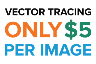 vector tracing, logo images, or raster convert to vector