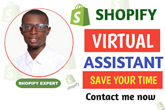 be your shopify virtual assistant and store manager, shopify marketing