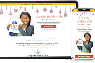 design high converting landing page on unbounce