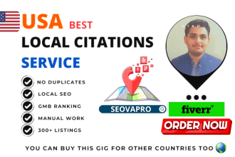 do USA local citations for local SEO and gmb ranking