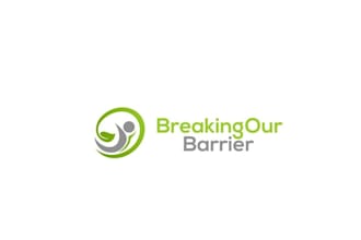 design breaking our barrier logo