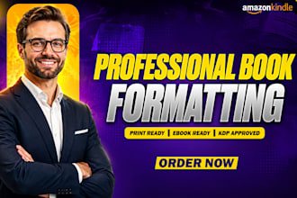 do book formatting, publishing, paper back, kindle ebook formatting