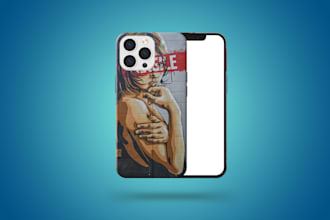 create phone case mockup for your design