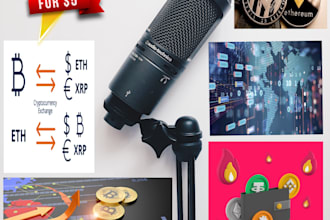 record a voiceover for your cryptocurrency and nft video