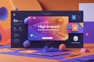design high impact animated powerpoint presentation