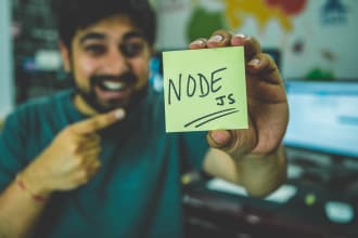be your nodejs backend developer