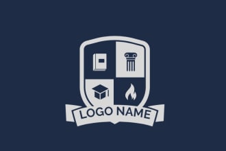 learn educational , academy, training and learning logo