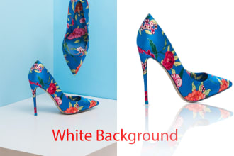 remove background or cutout 50 images with transparent or white