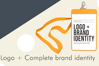 develop logo with complete brand identity