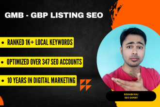 do gbp optimization or google my business SEO to rank your business
