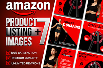 design amazing amazon product listing images