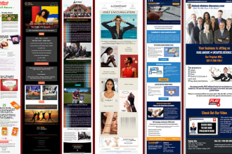 create responsive sendgrid or sendpulse or sendy email template
