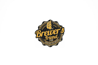 design brewers friend logo  in 1 day