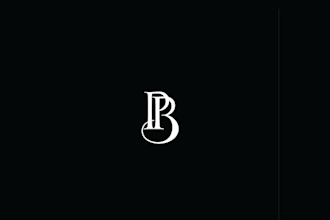 design craft coffee logo  stand alone monogram that feels casual and elegant