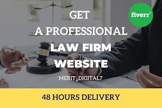 design law firm website, law firm landing page, law firm wordpress website
