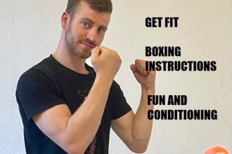 give boxing and fitness lessons