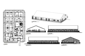 be your architect,a draftsman for house and commercial plans