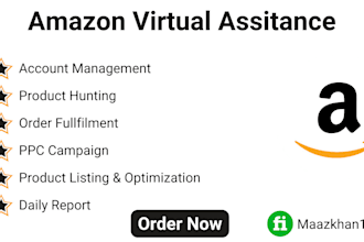 be your amazon virtual assistant, fba, fbm consultant VA