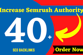 increase semrush authority score 20