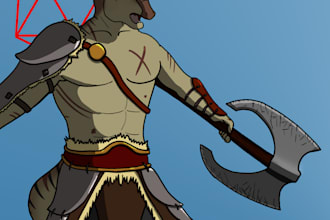 draw your character or creature designs