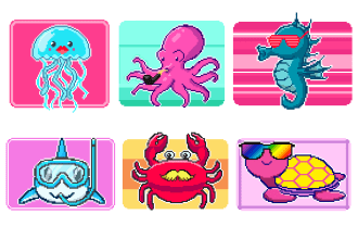 do custom pixel art for your nft collection