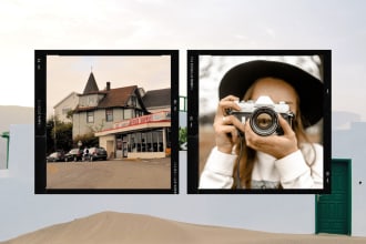 design a standard photo booth template