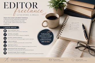 editing, valutazione, impaginazione, correzione bozze