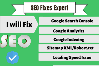 fix google search console, indexing, xml sitemap, schema, meta tags