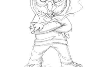 draw a quick basic sketch for your design