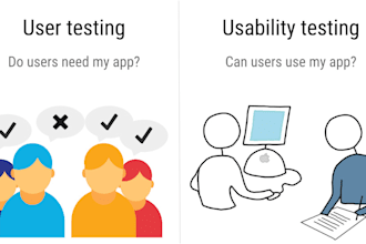 do user testing of your application and softwares