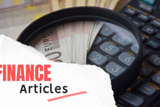 write SEO friendly and plagiarism free finance blog article